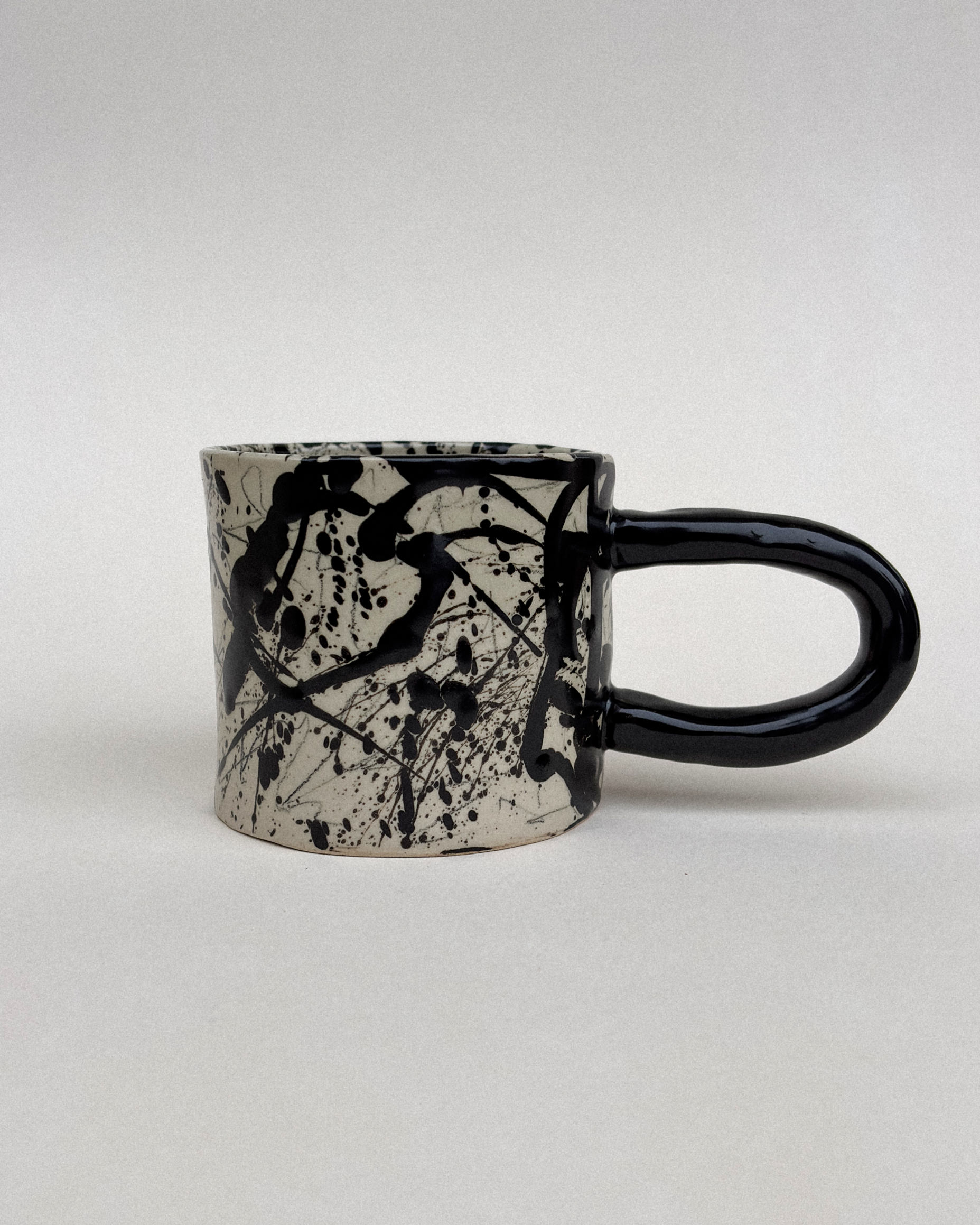 Kubek black - Pollock